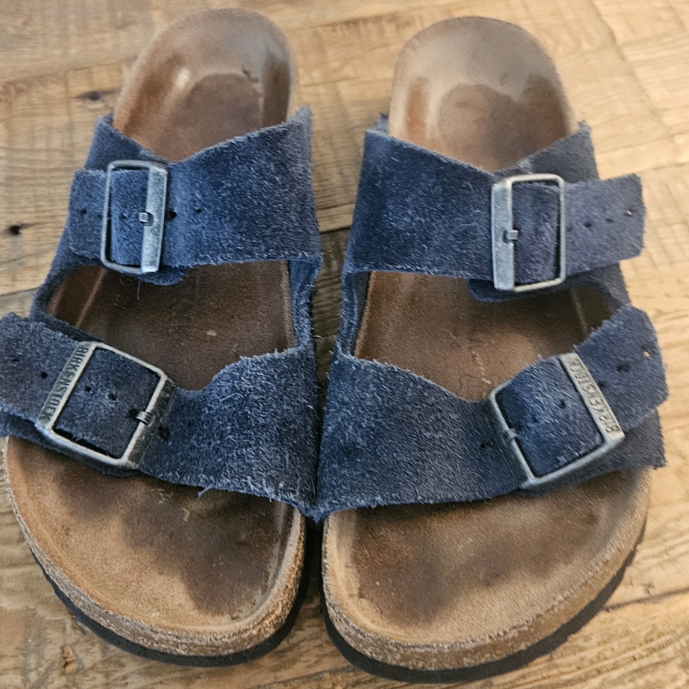 Blue Size 6 Womens Birkenstocks Arizona